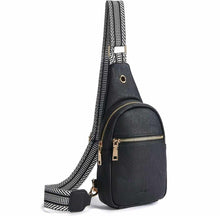 Load image into Gallery viewer, Black Telena Small Sling Bag for Women