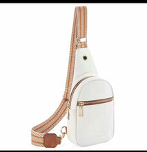 Load image into Gallery viewer, White Telena Small Sling Bag
