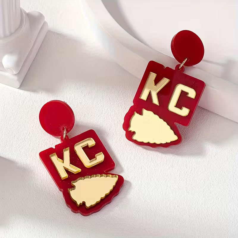KC Gold Arrow Earrings