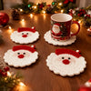 Handmade Santa Coaster (Set of 2)