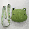 Green Frog Crossbody Purse
