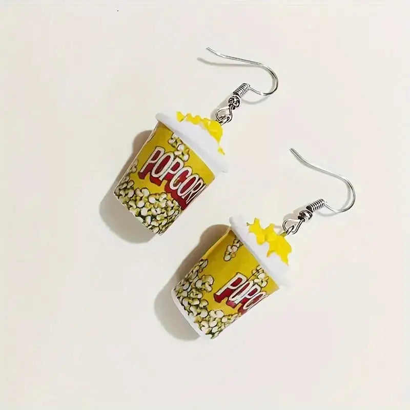 Popcorn Resin Earrings