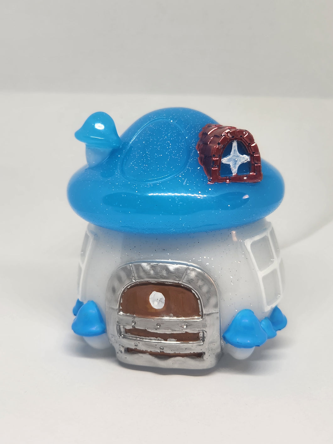 Ocean Blue Fairy House