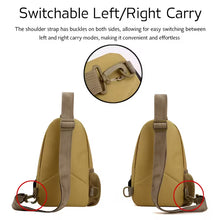 Load image into Gallery viewer, Gray Tactical Crossbody Bag
