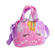 Load image into Gallery viewer, Unicorn Corduroy Shoulder Bag/Crossbody Bag
