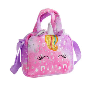 Unicorn Corduroy Shoulder Bag/Crossbody Bag