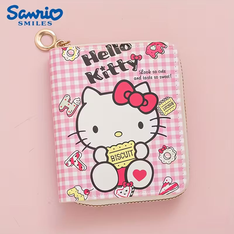 Hello Kitty Mini Zipper Wallet
