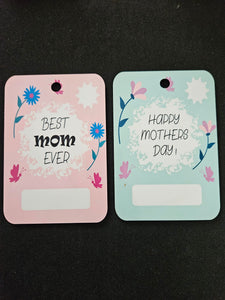 Happy Mothers Day Green Celebration Money Card