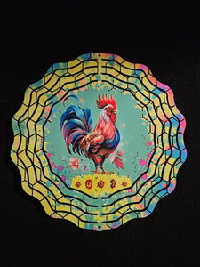 Rooster Wind Spinner