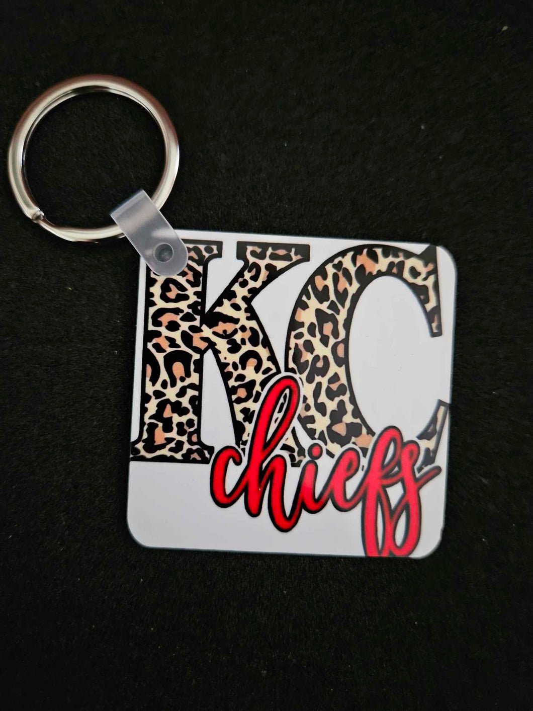 KC Leopard Keychain