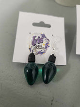 Load image into Gallery viewer, Christmas Light Bulb Earrings
