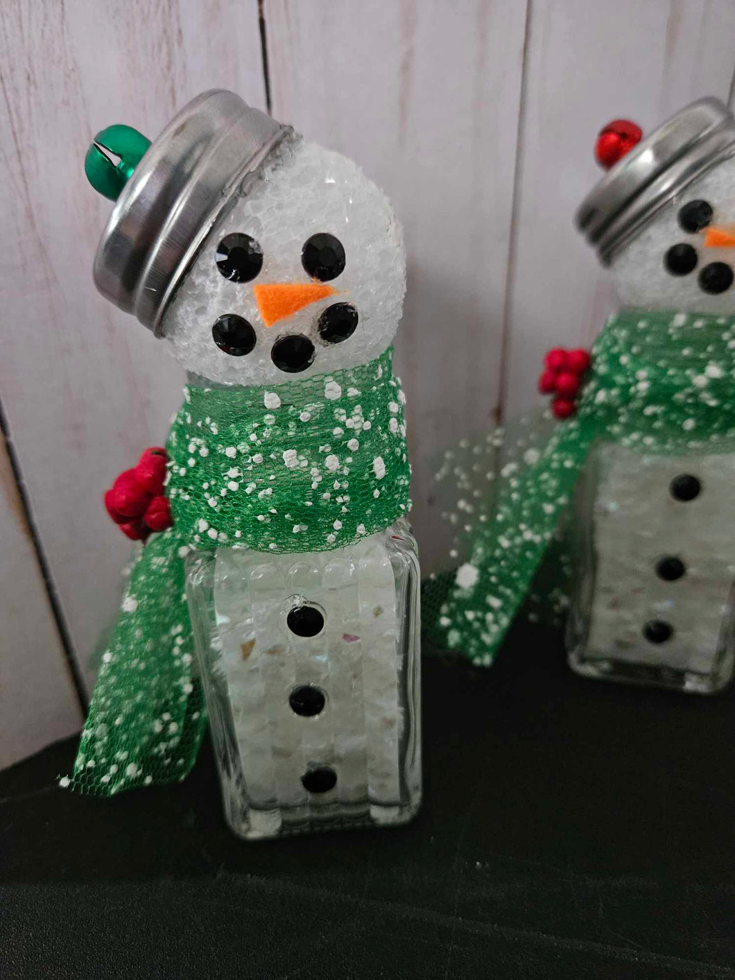 Glass Snowmen