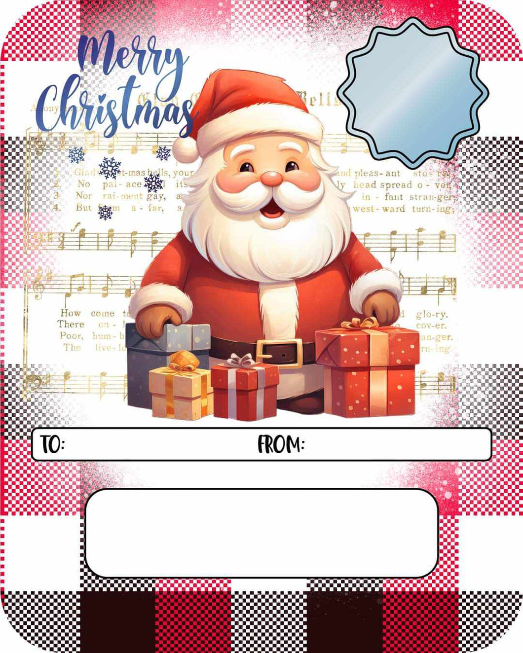 Santa Celebration Money Cards