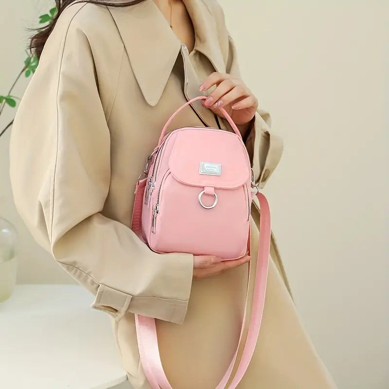 Pink Stylish Crossbody Purse