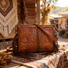 Load image into Gallery viewer, Western Purse with Fringe
