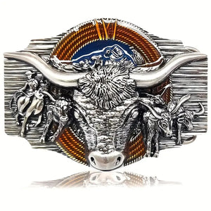 Bull Head Belt Buckle