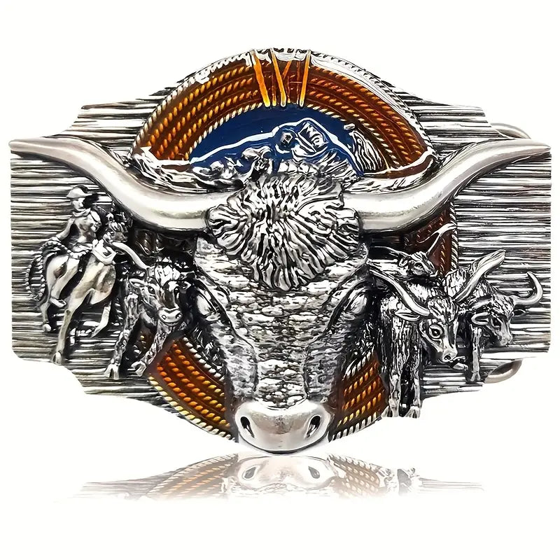 Bull Head Belt Buckle