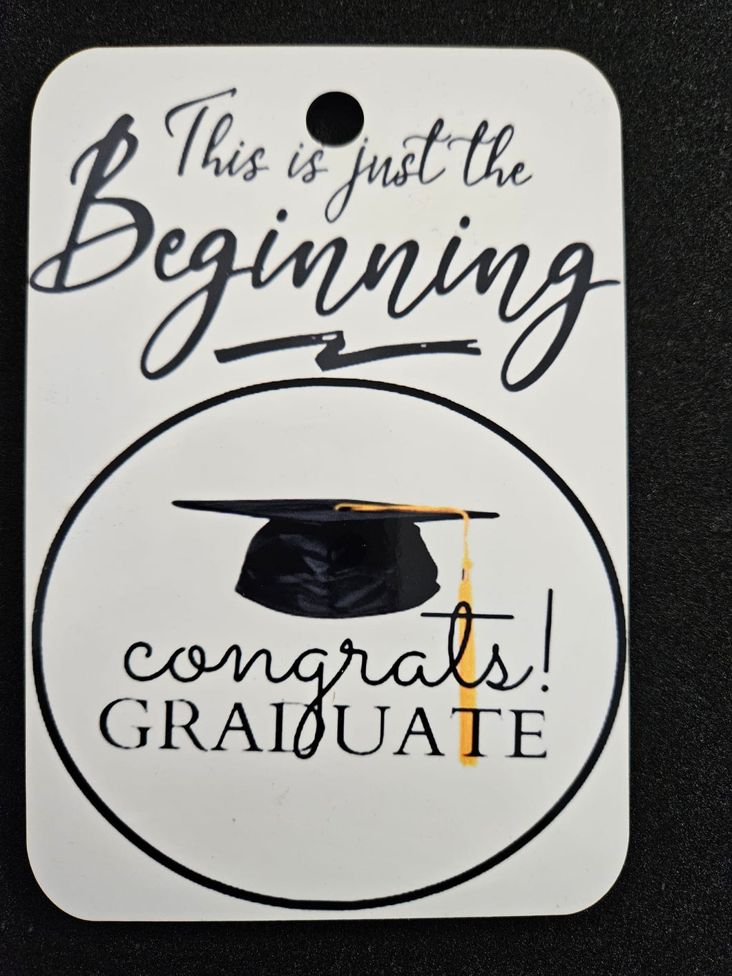 This is just the Beginning Graduation Celebration Money Card