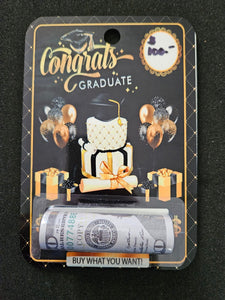 Graduation Celebration Money Card