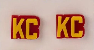 KC Re/Gold Post Earrings