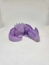 Load image into Gallery viewer, Glow in DarkPurple Dragon
