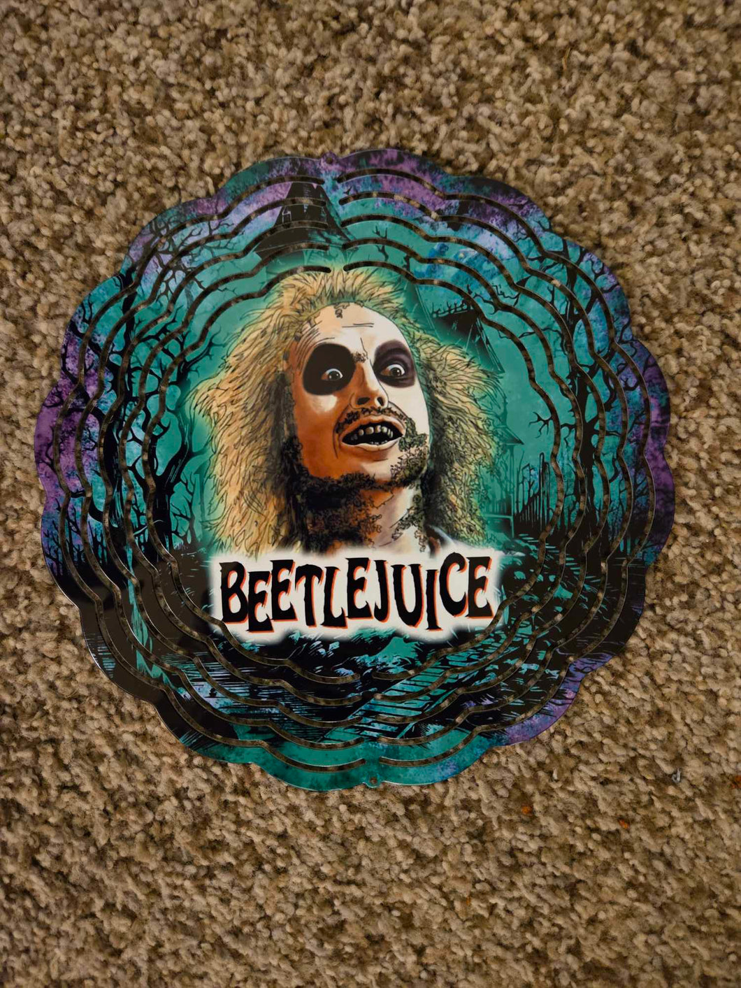 Beetlejuice Wind Spinner