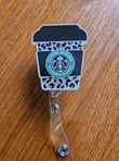 Nurse Coffee Badge Reel