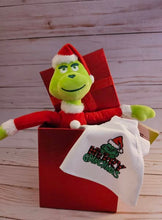 Load image into Gallery viewer, Grinch Doll with Shirt
