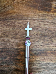 White Cross Pen