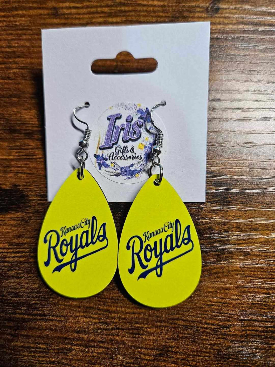 Yellow KC Royal Earrings