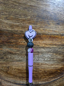 Purple Heart Nurse Pen