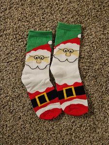 Santa Crew Socks