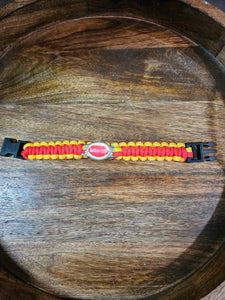 National Football League Team Bracelet, Survival Bracelet Jewelry