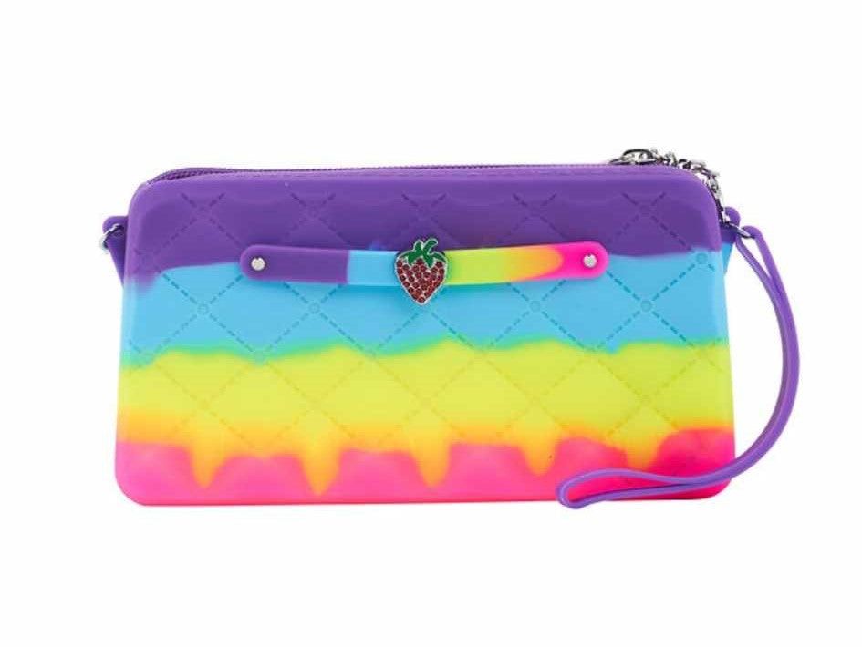 Yummy Gummy Silicone Wristlet Purse - Tutti Frutti