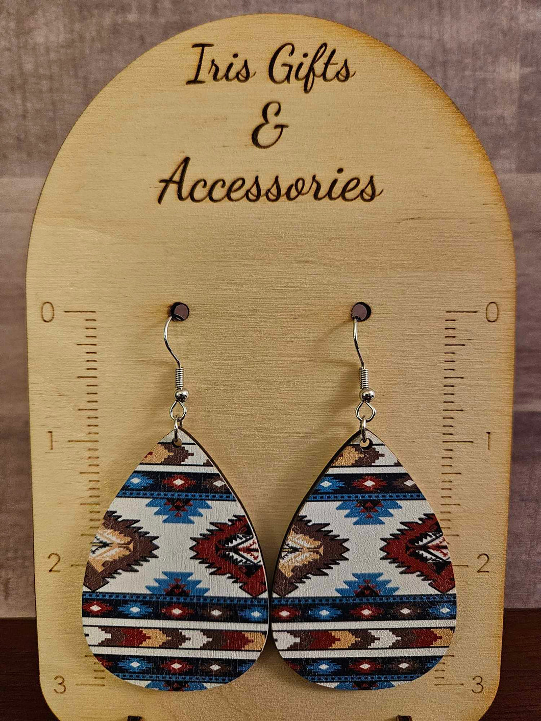 Aztec Western Earrings