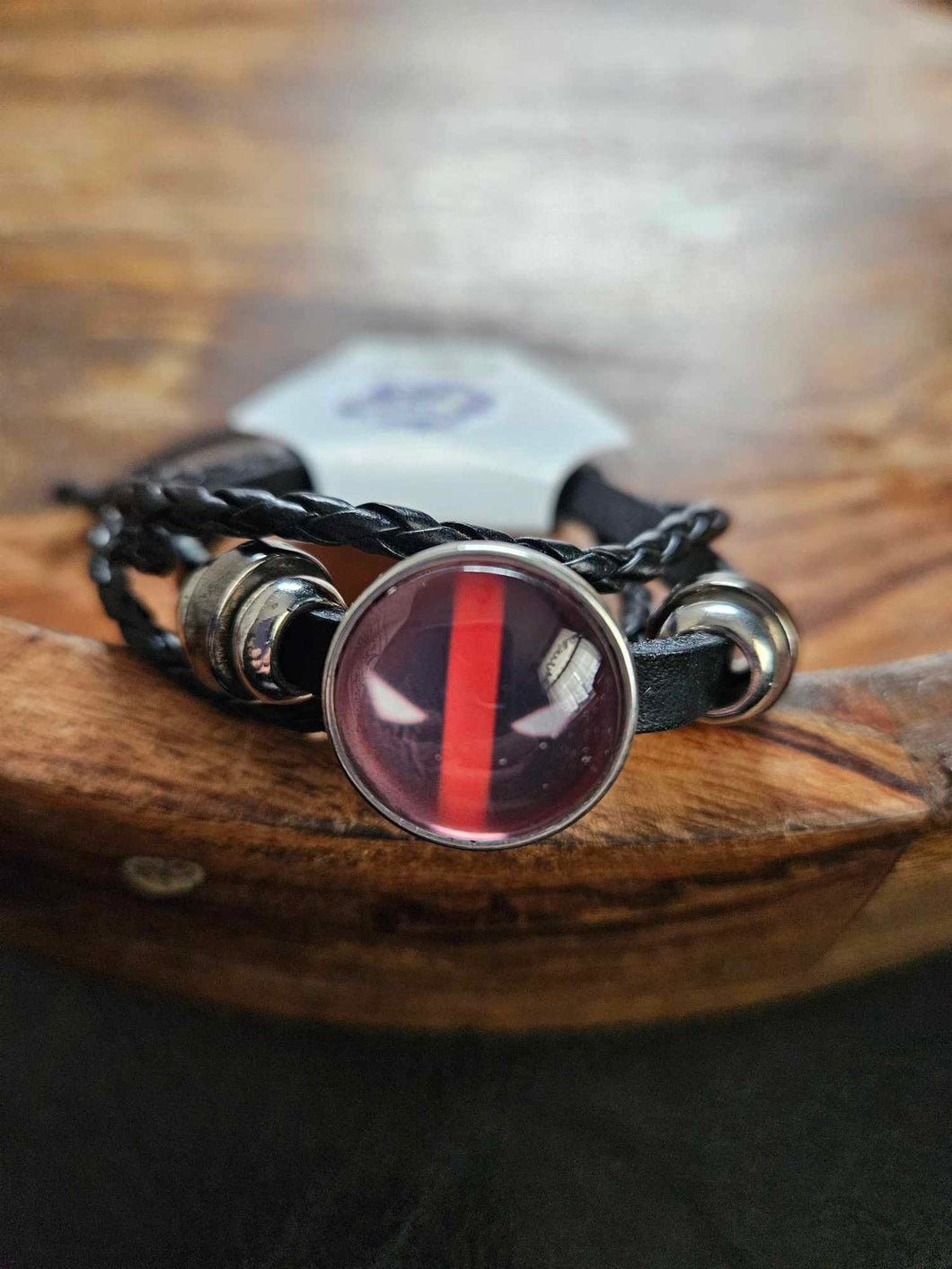 Littles Super Hero Leather Bracelet - Deadpool