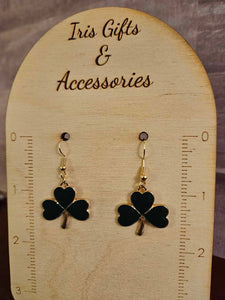 3 Leaf Clover Earrings