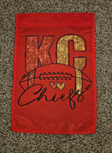 Red KC Chief Flag