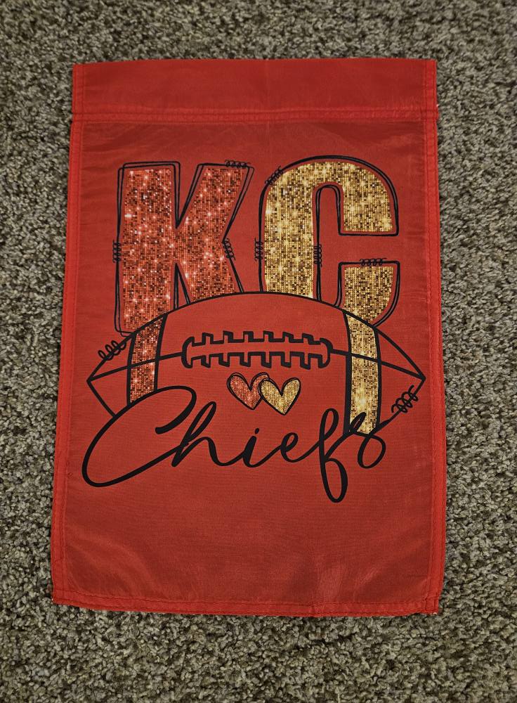 Red KC Chief Flag