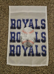 Royals Baseball White Flag