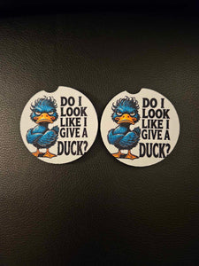 Duck Car Coaster Set