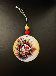 Chiefs Arrow Christmas Ornament