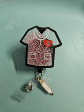 Load image into Gallery viewer, Nurse Smock Badge Reel
