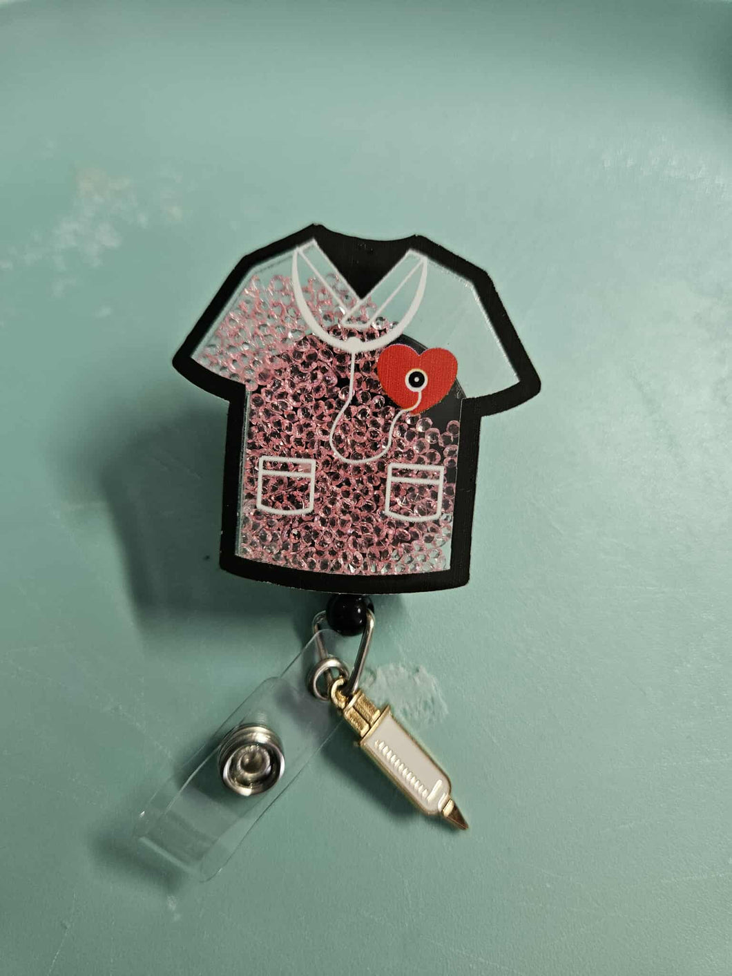 Nurse Smock Badge Reel
