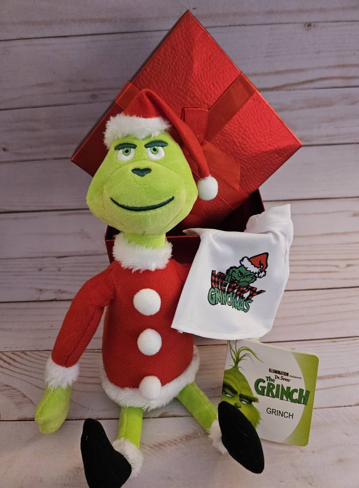 Grinch Doll and shirt