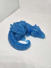 Load image into Gallery viewer, Glow In The Dark Blue Dragon

