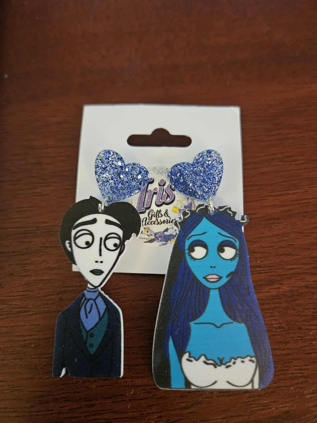 The Halloween Bride & Groom Earrings