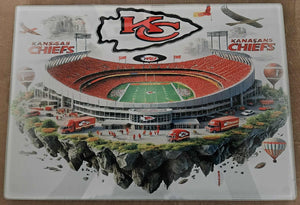 Chiefs Stadium Cutting Board