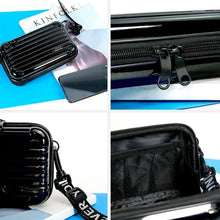 Load image into Gallery viewer, Black Mini Crossbody Bag
