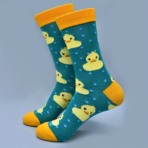 Duck Print Socks